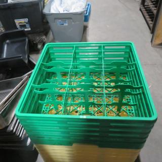 Green Dishwasher Rack. 4XBID