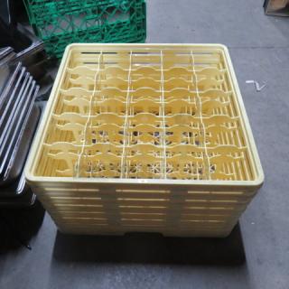 Yellow Dishwasher Rack. 3XBID