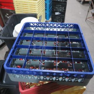 Blue/Gray Dishwasher Rack. 2XBID