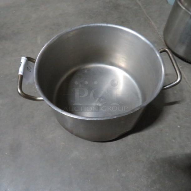 One Stainless Steel 11 Inch  Stock Pot. - Image 1 of 1
