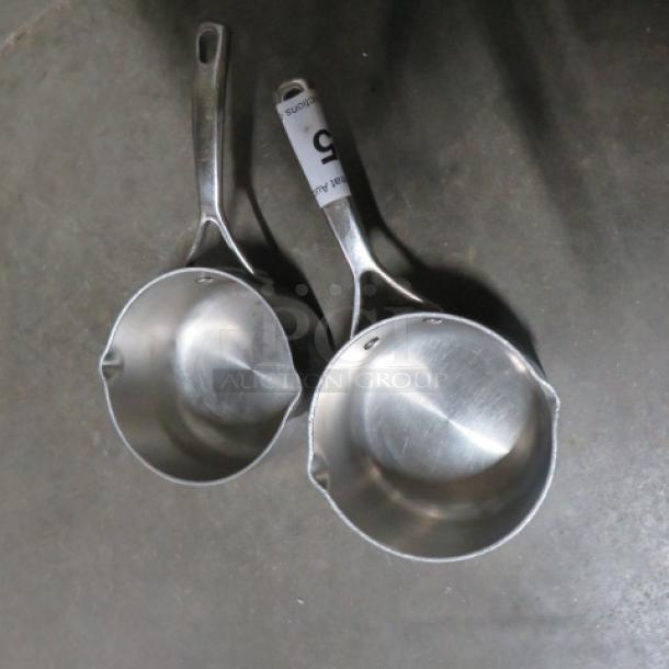 Stainless Steel 6 Quart Sauce Pot. 2XBID - Image 1 of 1