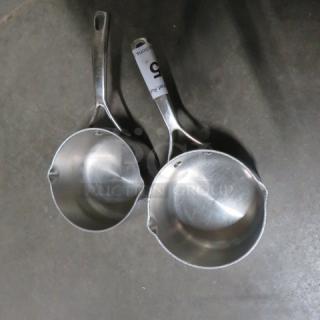 Stainless Steel 6 Quart Sauce Pot. 2XBID