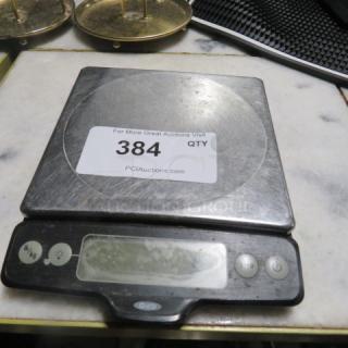 One OXO 11lb Scale.