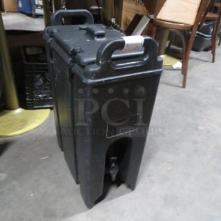 One Cambro Portable Drink Dispenser.