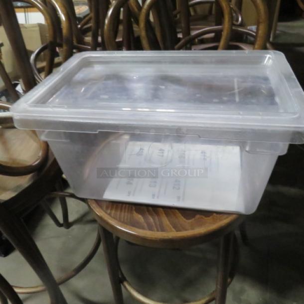 One 5 Gallon Food Storage Container With Lid. - Image 1 of 1