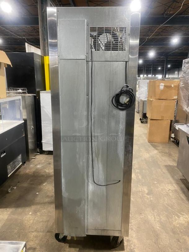 True Commercial Stainless Steel Solid Half Door Dual Temp Refrigerator/Freezer Combo! With Wire Racks! Model: STA1DT-2HS SN: 8399619! 115V 1 Phase! On Casters! - Image 4 of 10