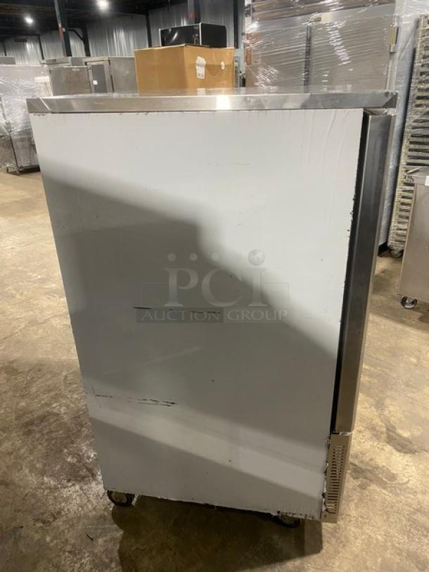 Evco Commercial Stainless Steel Solid Single Door Blast Chiller/Shock Freezer! With Built In Pan Holding Rack! Model: GN600BT! 110V! On Casters! - Image 2 of 10