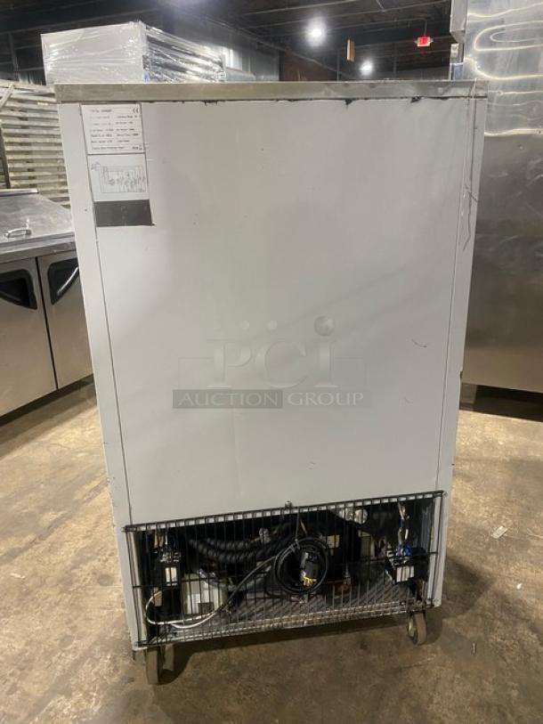 Evco Commercial Stainless Steel Solid Single Door Blast Chiller/Shock Freezer! With Built In Pan Holding Rack! Model: GN600BT! 110V! On Casters! - Image 3 of 10