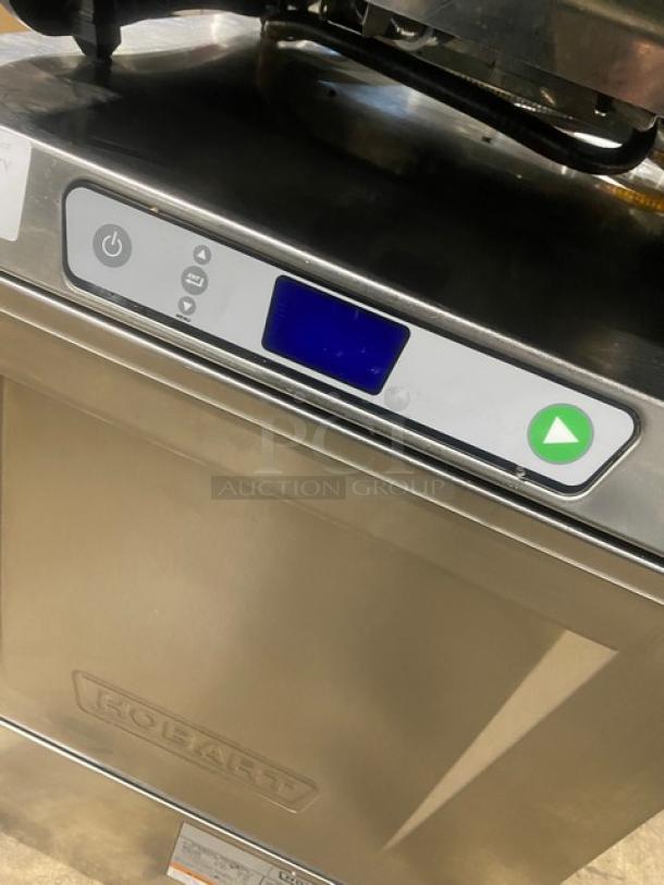 Hobart! New Body Style! LXe Series Commercial Stainless Steel Undercounter Dishwasher! Energy Star Certified! With Full Size Peg Rack! Model: LXEC SN: 231178064! 120V 1 Phase! - Image 8 of 10