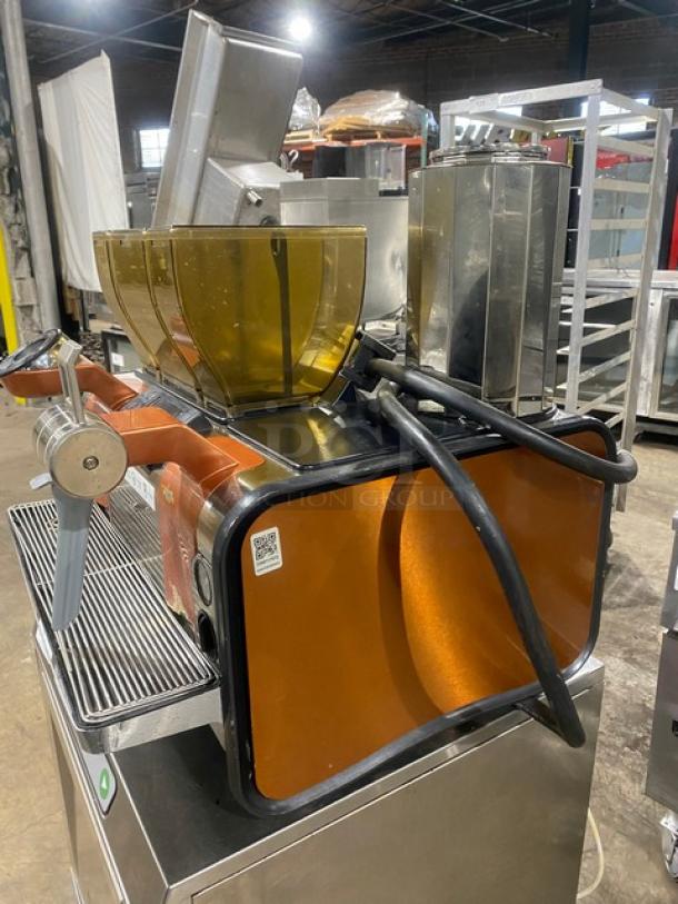Thermoplan Starbucks Style Mastrena II Series Commercial Stainless Steel Countertop Automatic Coffee/Espresso Machine! With 3 Bean Hoppers! Model: M2-CS SN: 41000483! 208V! - Image 3 of 10