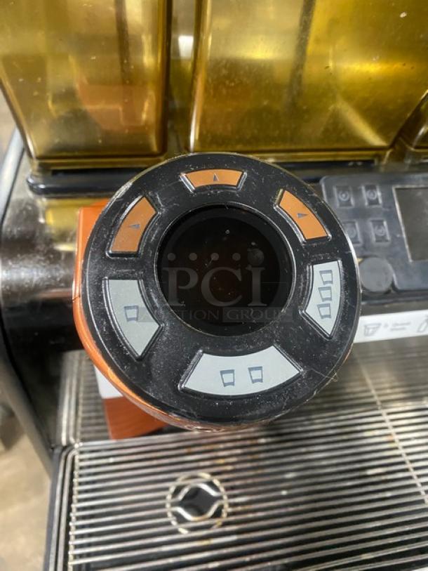 Thermoplan Starbucks Style Mastrena II Series Commercial Stainless Steel Countertop Automatic Coffee/Espresso Machine! With 3 Bean Hoppers! Model: M2-CS SN: 41000483! 208V! - Image 6 of 10