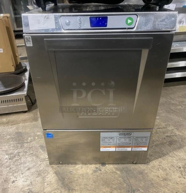 Hobart! New Body Style! LXe Series Commercial Stainless Steel Undercounter Dishwasher! Energy Star Certified! With Full Size Peg Rack! Model: LXEC SN: 231178064! 120V 1 Phase! - Image 1 of 10