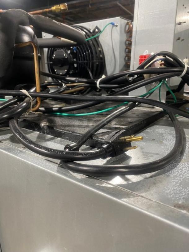 Hoshizaki Commercial Stainless Steel Solid 3 Door Reach In Refrigerator! With Poly Coated Wire Racks! Model: CR3S-FSCL SN: F70019J! 115V 1 Phase! On Casters! - Image 11 of 11