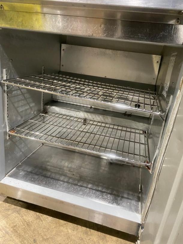 Hoshizaki Commercial Stainless Steel Solid Single Door Undercounter Refrigerator! Energy Star Certified! With Wire Racks! Model: CRMR27-LPC SN: F50550K! 115V 1 Phase! - Image 5 of 7