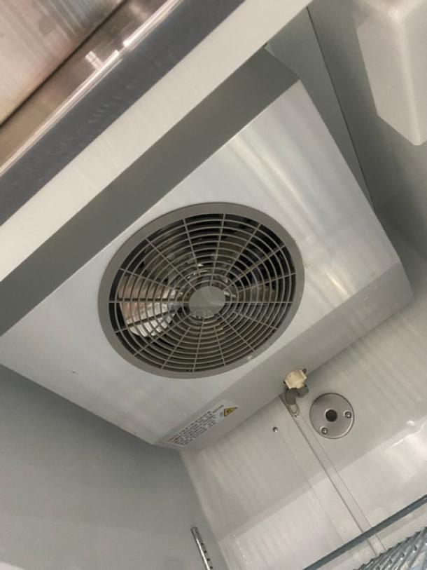 MoTak Commercial Stainless Steel Solid Single Door Reach In Freezer! With Poly Coated Wire Racks! Model: MSD-1DF-BAL-X SN: 6015171221101316! 115V 1 Phase! On Casters! - Image 6 of 9