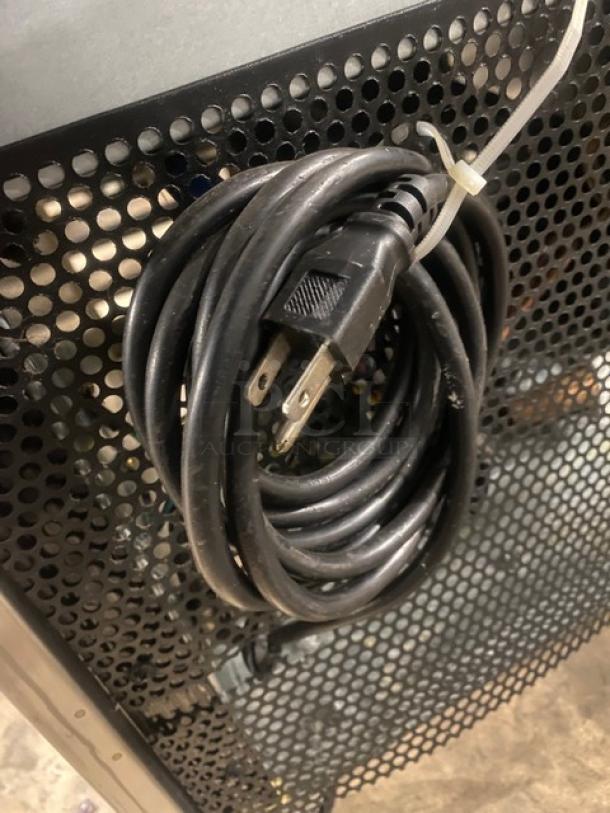 MoTak Commercial Stainless Steel Solid Single Door Reach In Freezer! With Poly Coated Wire Racks! Model: MSD-1DF-BAL-X SN: 6015171221101316! 115V 1 Phase! On Casters! - Image 9 of 9