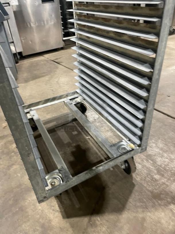 Commercial Heavy Duty Pan Holding Transport Rack! On Casters! - Image 4 of 4