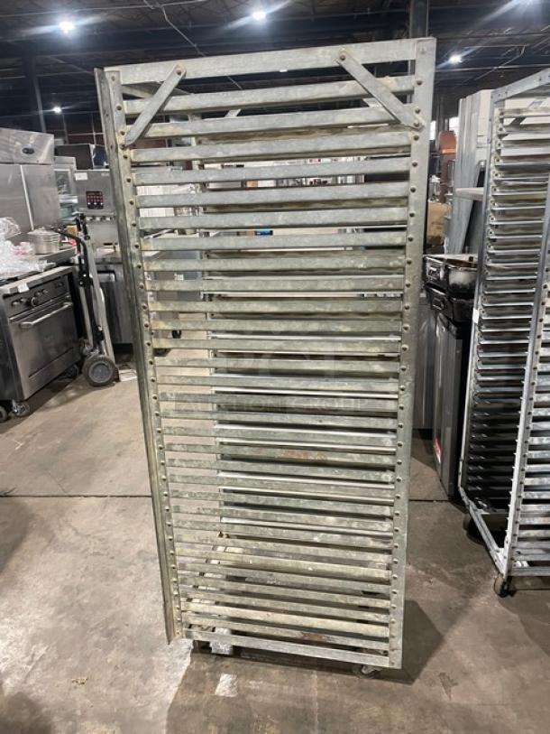 Commercial Heavy Duty Pan Holding Transport Rack! On Casters! - Image 2 of 4