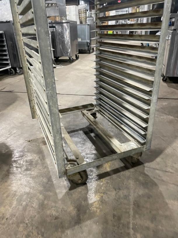 Commercial Heavy Duty Pan Holding Transport Rack! On Casters! - Image 4 of 4