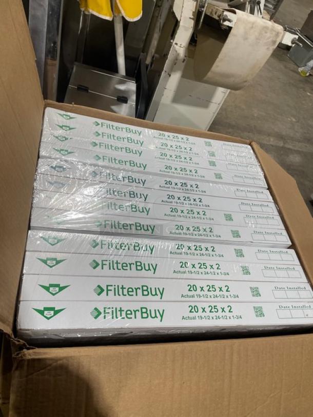 BRAND NEW! IN THE BOX! FilterBuy Commercial 20" x 25" x 2" Air Filters! 5X Your Bid! - Image 2 of 4