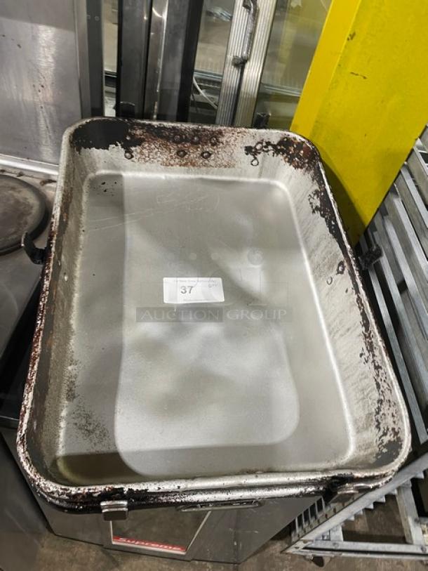 Commercial Heavy Duty Roasting Pan! With Handles! - Image 1 of 3