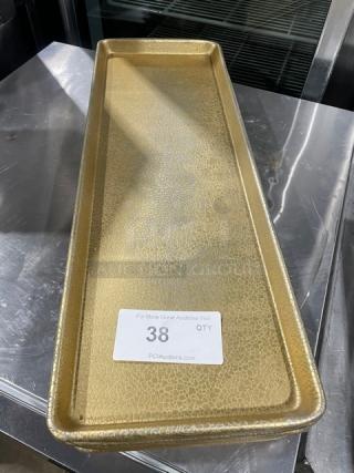 Commercial Decorative Rectangular Serving Trays! All One Money!