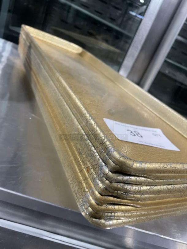 Commercial Decorative Rectangular Serving Trays! All One Money! - Image 4 of 4