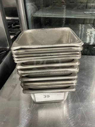 Commercial Stainless Steel Steam Table/Hotel Pans! All One Money!