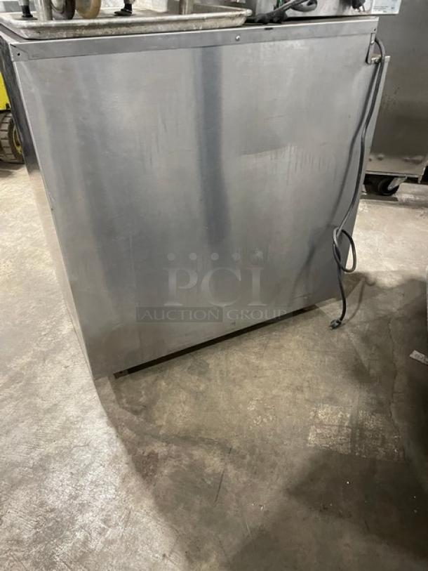 FWE Commercial Stainless Steel Hot Food Warmer/Heated Holding Cabinet! With Wired Racks! Model: HLC-SL1826-8-CHP SN: 165031501! 120V 1 Phase! On Casters! - Image 4 of 8