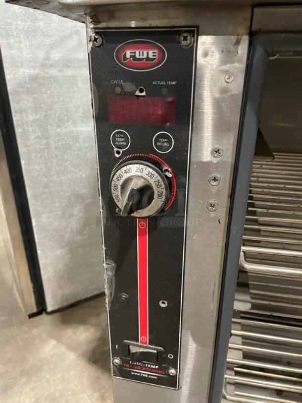 FWE Commercial Stainless Steel Hot Food Warmer/Heated Holding Cabinet! With Wired Racks! Model: HLC-SL1826-8-CHP SN: 165031501! 120V 1 Phase! On Casters! - Image 7 of 8