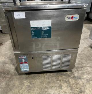 ConvoChill By Delfield Commercial Stainless Steel Undercounter Blast Chiller/Shock Freezer! Model: T5 SN: P0600107! 220-230V 1 Phase! On Casters!
