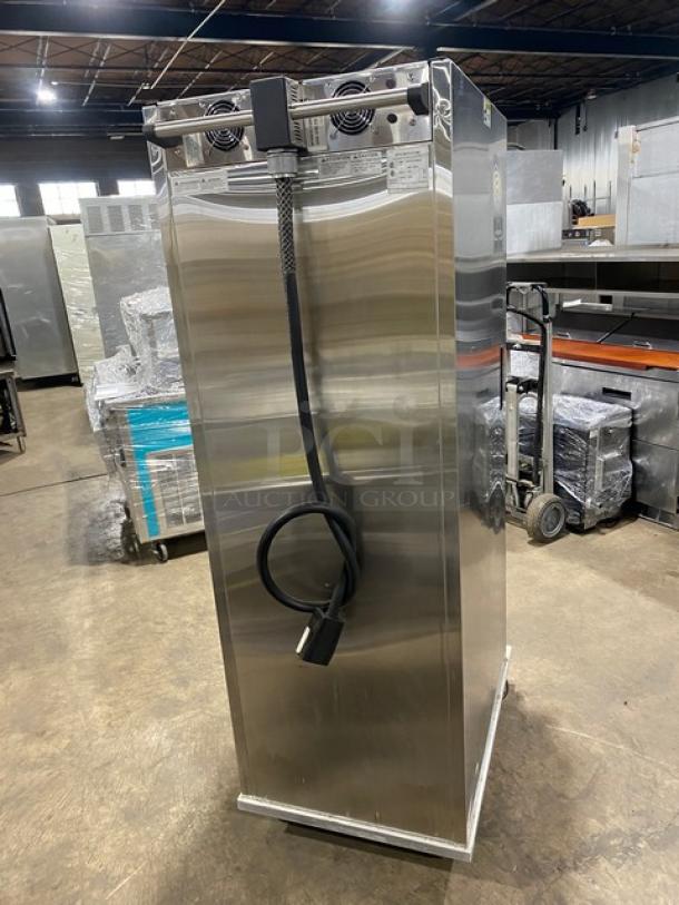 Cres Cor Roast-N-Hold Series Commercial Stainless Steel Electric Powered Full Height Double Door Gentle Convection Oven/Holding Cabinet! With Built In Pan Holding Racks! Model: CO151F1818B2081 SN: CBB-R3529! 208V 1 Phase! On Casters! Working When Removed! - Image 4 of 8