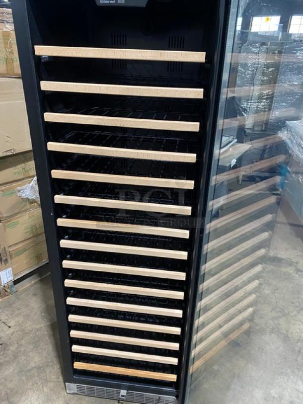 EdgeStar Commercial Built-In/Free-Standing Single Glass Door 151 Bottle Wine Cooler! With Retractable Shelves! - Image 5 of 8