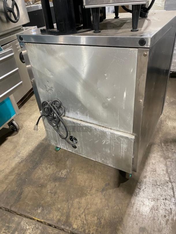 True Commercial Stainless Steel Single Door Undercounter Refrigerator! With Poly Coated Wire Racks! Model: TUC-27 SN: 8505013! 115V 1 Phase! On Casters! - Image 3 of 7