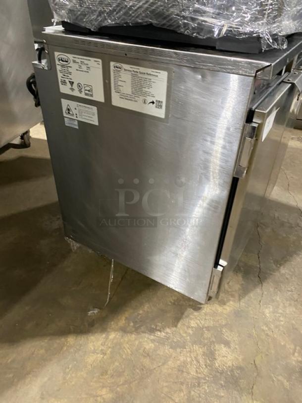 FWE Commercial Stainless Steel Electric Powered Undercounter 16 Pan Mobile Insulated Heated Holding Cabinet! Energy Star Certified! With Built In Pan Holding Racks! Model: HLC-16-CHP SN: 206891204! 120V 1 Phase! On Casters! - Image 4 of 9
