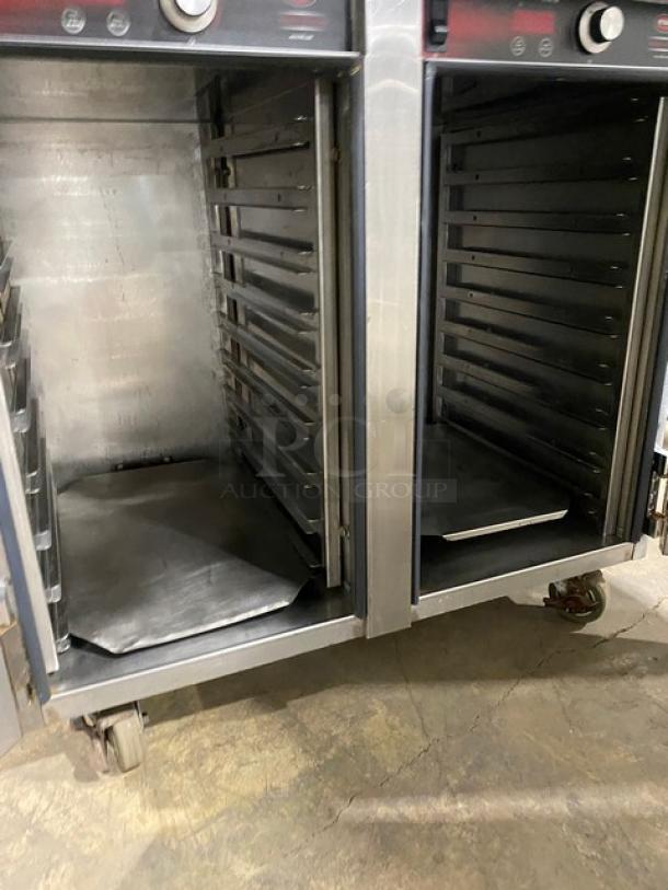 FWE Commercial Stainless Steel Electric Powered Undercounter 16 Pan Mobile Insulated Heated Holding Cabinet! Energy Star Certified! With Built In Pan Holding Racks! Model: HLC-16-CHP SN: 206891204! 120V 1 Phase! On Casters! - Image 6 of 9