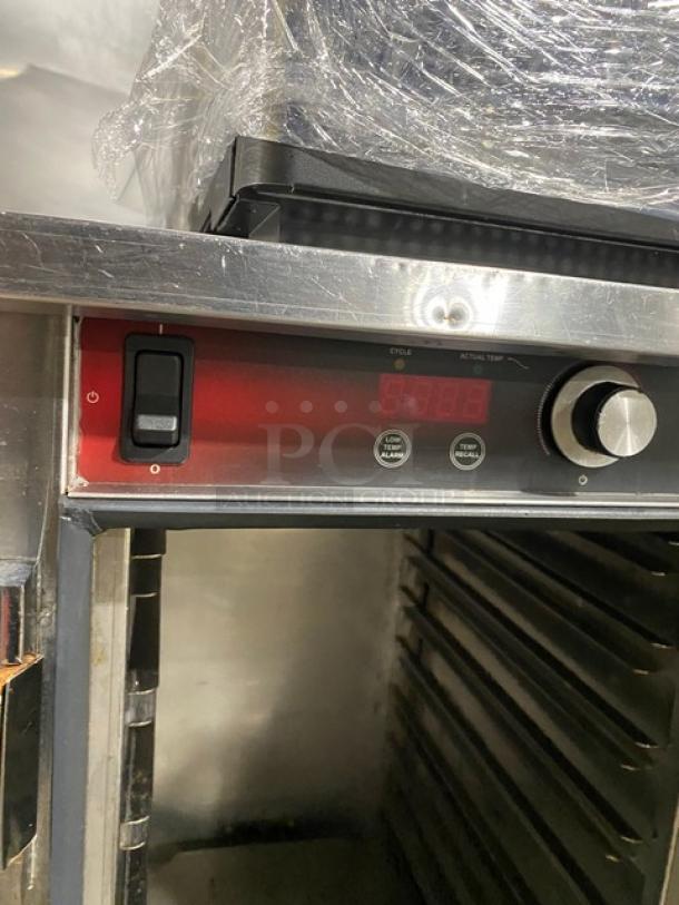 FWE Commercial Stainless Steel Electric Powered Undercounter 16 Pan Mobile Insulated Heated Holding Cabinet! Energy Star Certified! With Built In Pan Holding Racks! Model: HLC-16-CHP SN: 206891204! 120V 1 Phase! On Casters! - Image 8 of 9