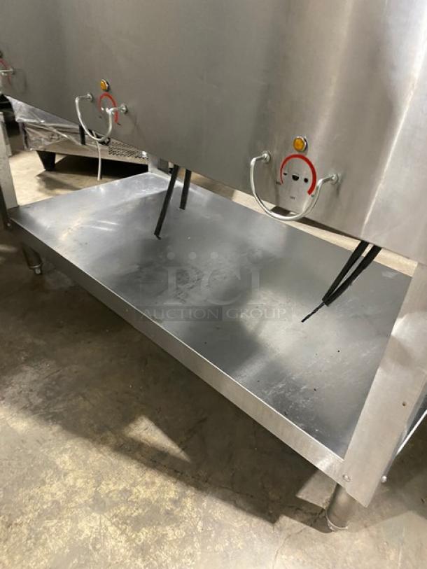 Commercial Stainless Steel 3 Bay Hot Food Steam Table! With Undershelf! On Legs! - Image 7 of 7