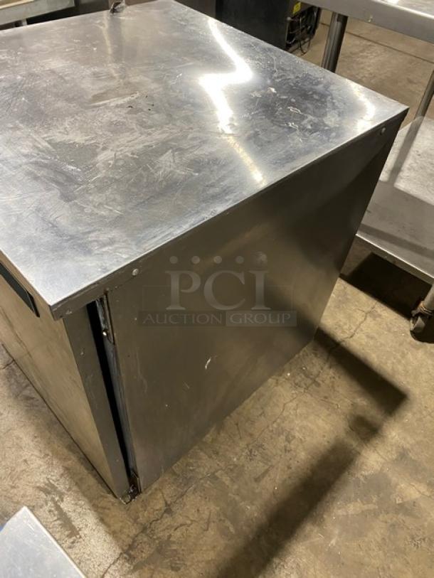 Delfield Commercial Stainless Steel Single Door Undercounter Worktop Refrigerator! Model: 406P-STAR2 SN: 2001152001125! 115V 1 Phase! On Casters! - Image 2 of 7