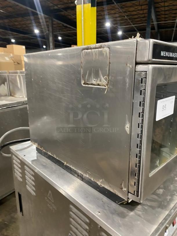 MenuMaster Commercial Stainless Steel Countertop Microwave Oven! With Programable Touch Pad! Model: MRC30S2 SN: 1812140122! 208/240V! - Image 2 of 8