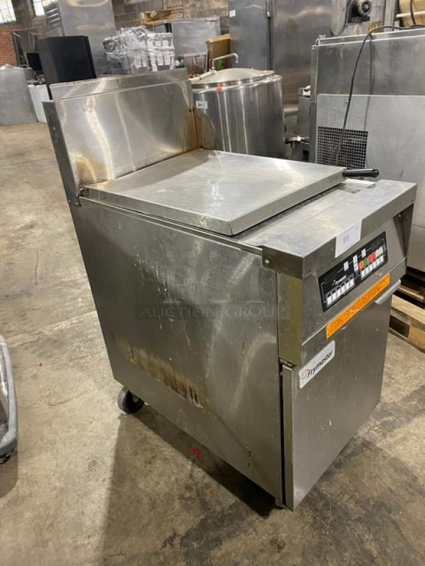 FryMaster Commercial Stainless Steel Natural Gas Powered Pasta Cooker/Rethermalizer! With Back Splash! Model: FBCR18CSE SN: 1605HR0004! 110-120V 1 Phase! On Casters! - Image 2 of 10