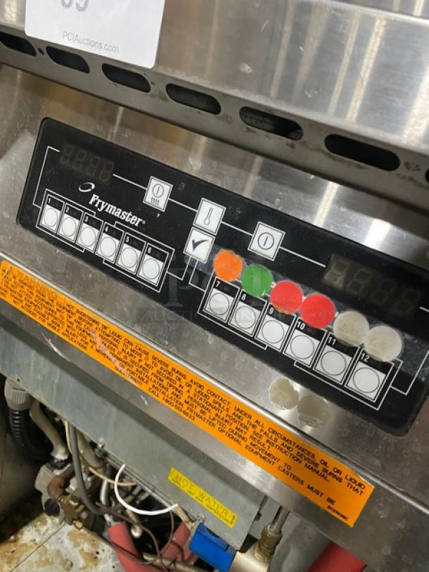 FryMaster Commercial Stainless Steel Natural Gas Powered Pasta Cooker/Rethermalizer! With Back Splash! Model: FBCR18CSE SN: 1605HR0004! 110-120V 1 Phase! On Casters! - Image 7 of 10