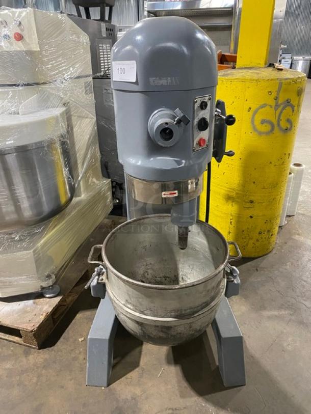 Attias Commercial Heavy Duty 60 Quart Planetary Mixer! With Handled Mixing Bowl! 120V! - Image 1 of 10