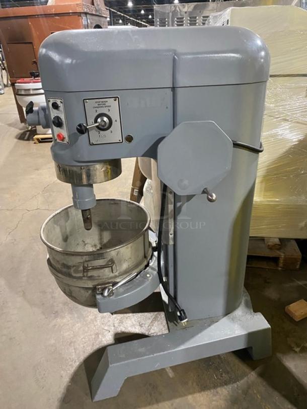 Attias Commercial Heavy Duty 60 Quart Planetary Mixer! With Handled Mixing Bowl! 120V! - Image 3 of 10