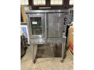 Blodgett Commercial Stainless Steel Natural Gas Powered Single Stack Convection Oven! With Wired Oven Racks! On Legs With Casters!