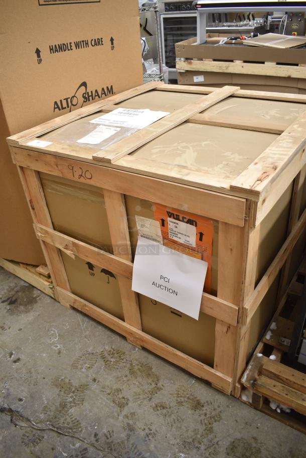 BRAND NEW IN CRATE! Vulcan SX36-6BN Stainless Steel Natural Gas 6 Burner 36" Range with Standard Oven. 198,000 BTU - Image 2 of 4