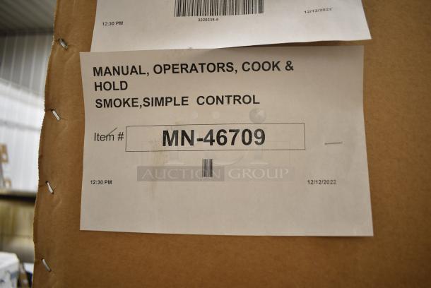 BRAND NEW IN BOX! Alto Shaam 1200-TH Stainless Steel Commercial Full Height Cook and Hold Oven with Simple Controls. 208-240 Volts. - Image 3 of 4