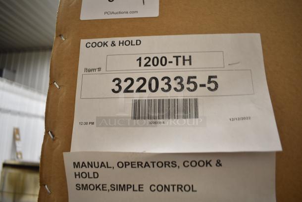 BRAND NEW IN BOX! Alto Shaam 1200-TH Stainless Steel Commercial Full Height Cook and Hold Oven with Simple Controls. 208-240 Volts. - Image 4 of 4