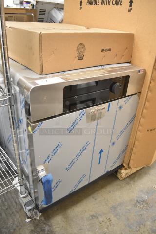 BRAND NEW SCRATCH AND DENT! 2022 Alto Shaam 750-TH Stainless Steel Undercounter Cook and Hold Oven on Commercial Casters. 208-240 Volts, 1 Phase.