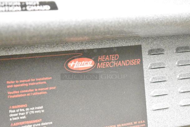 BRAND NEW SCRATCH AND DENT! Hatco HXMS-48D LED 48" Slanted Double Shelf Merchandiser. 120/208-240 Volts, 1 Phase. - Image 2 of 6